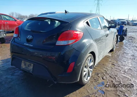 2016 Hyundai Veloster from USA, damaged, VIN KMHTC6AD1GU262391